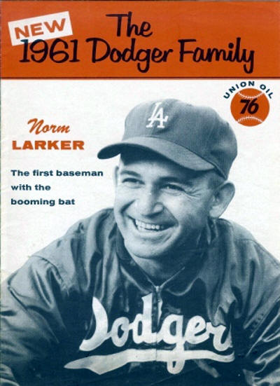 Union Oil Company Dodger Norm Larker