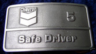 Chevron Safe Driving Award