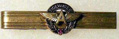 Tidewater Tie Clasp Service Award