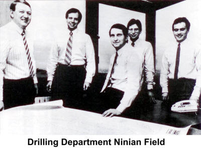 Ninian Drilling Department
