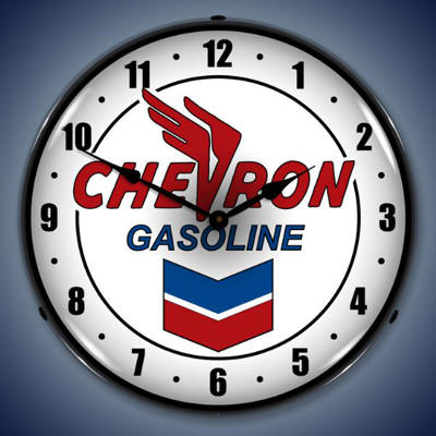 Chevron Clock