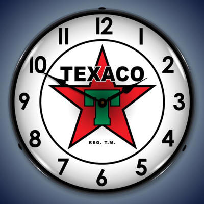 Texaco Clock