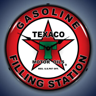 Texaco Clock
