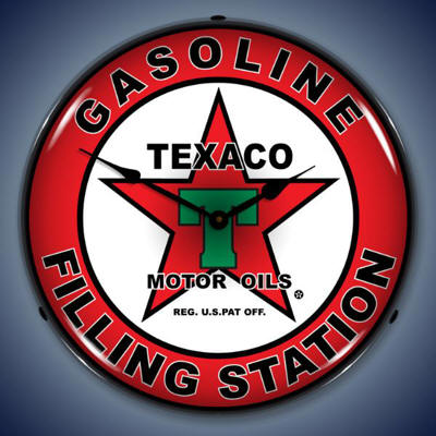 Texaco Clock