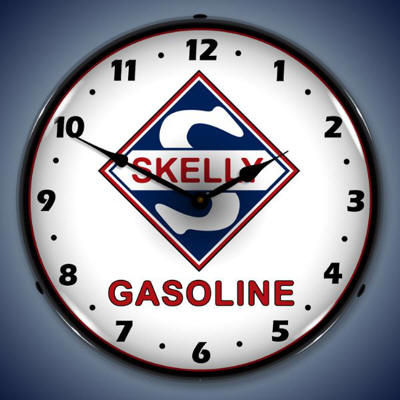 Skelly Petroleum Clock