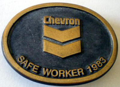 Chevron Safe Worker 1983