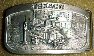 Texaco Station Belt Buckle