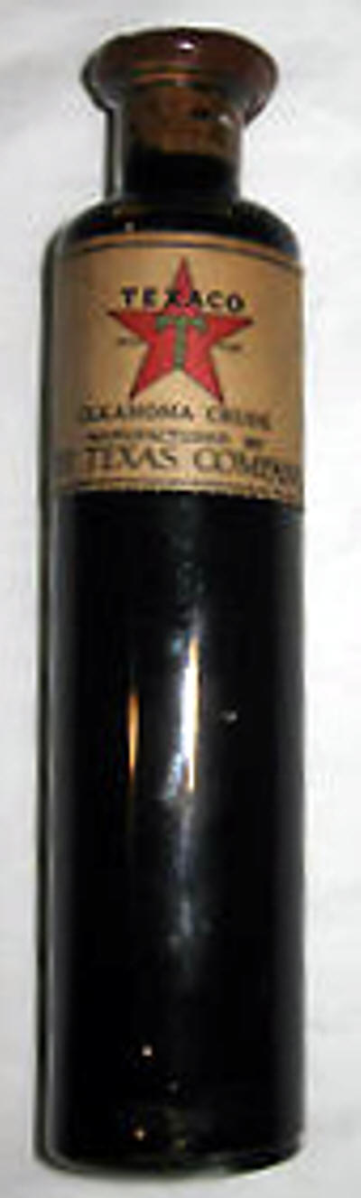 Texaco Oil Bottle Texas 