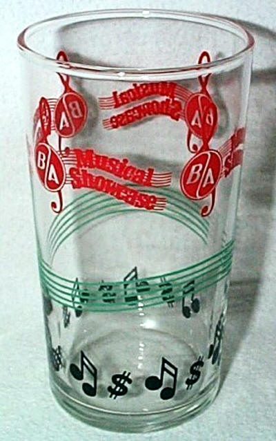 British American Oil Glasses