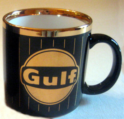 Gulf Oil Mug Brown 