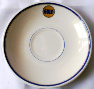 Gulf Oil Saucer  