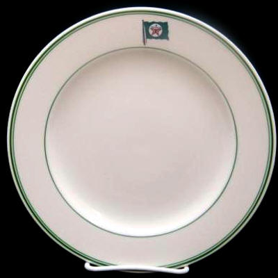 Texaco Diner Plate Late 1930's  