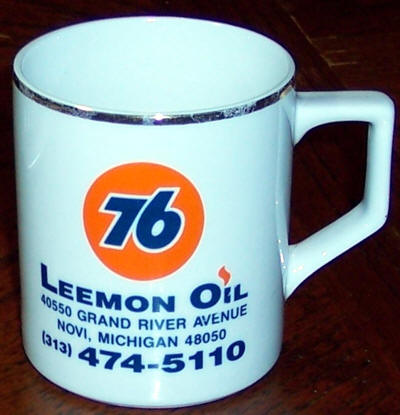 Union 76 Mug Novi Michigan Ca 1980