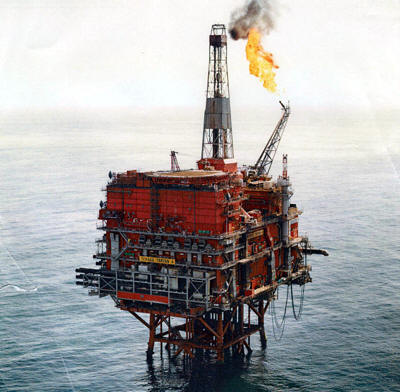 Texacp Tartan in North Sea British Sector  