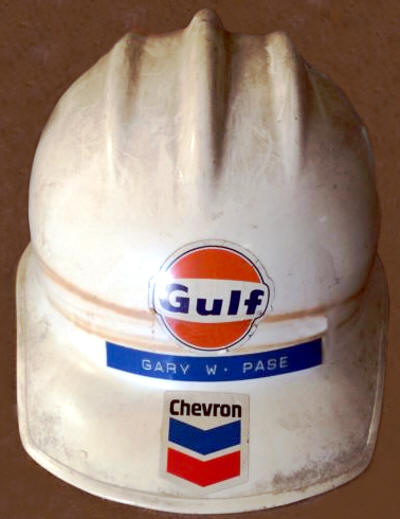 Gulf Oil Lab Hard Hat