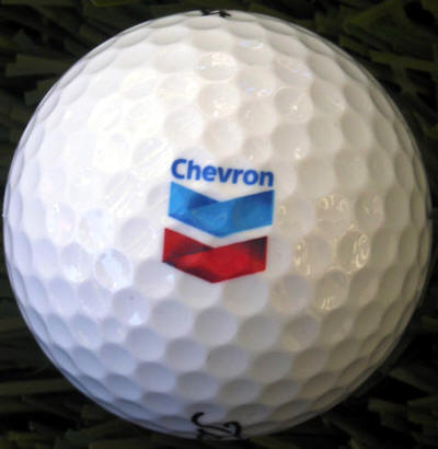 Chevron Golf Ball