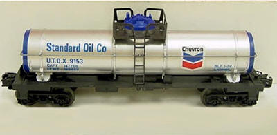 Lionel 6-9153 Chevron Single Dome Tank Car LN Box