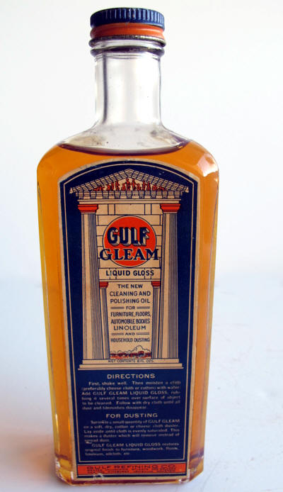 Gulf Oil Early Polishing Oil