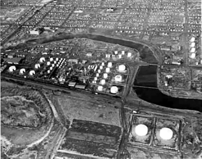 British American Oil Refinery Moose Jaw Saskatchewan