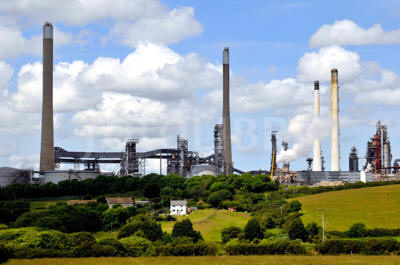 Texaco Chevron Refinery Wales United Kingdom