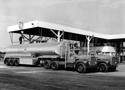 British American Tanker Truck