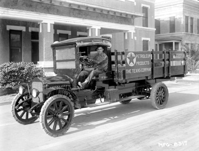 Texaco Truck 1921 Port Arthur, Texas Refinery 