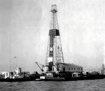 Texaco Rig in Louisian